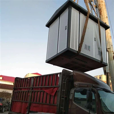 630KVA 11KV Kiosk-onderstation verzonden naar onze klant